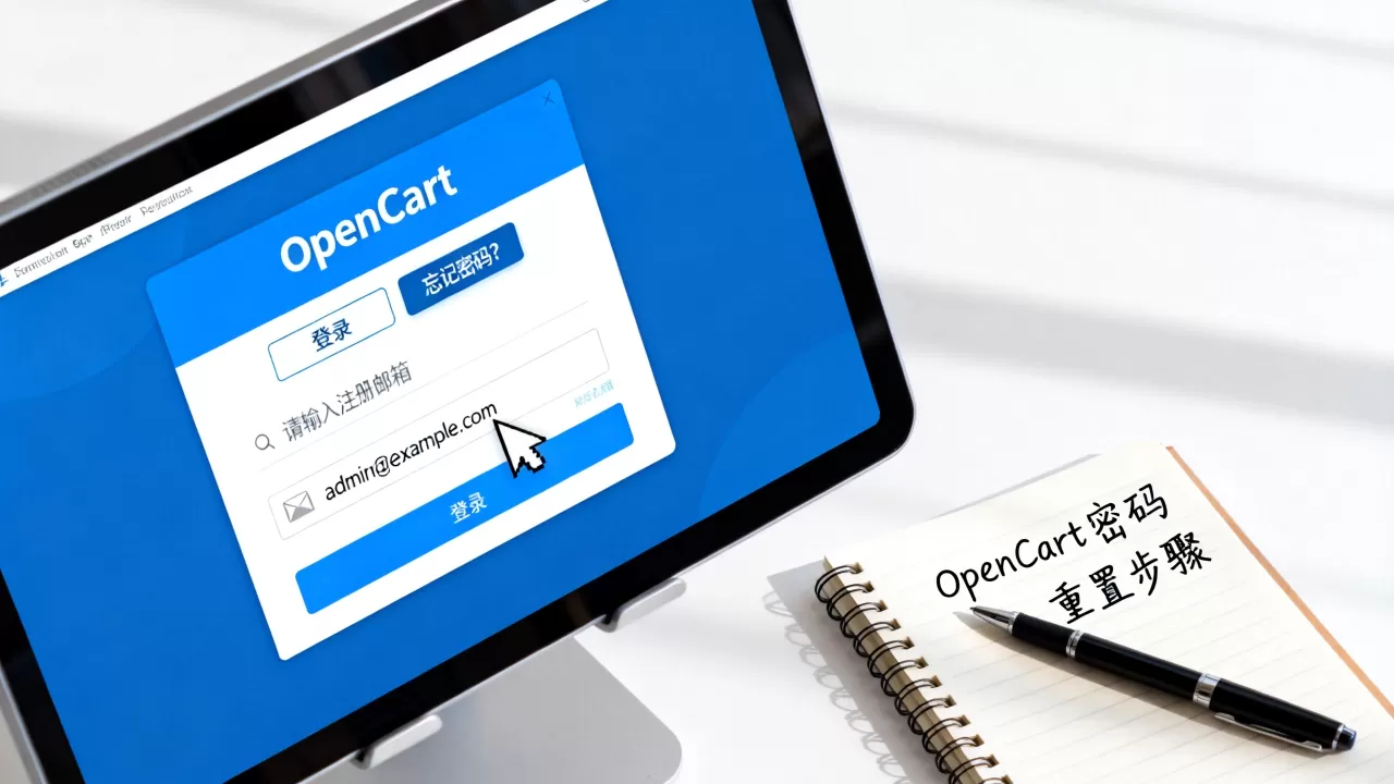 OpenCart后台密码忘了怎么办?如何重置管理员密码 OpenCart后台密码忘了怎么办?如何重置管理员密码