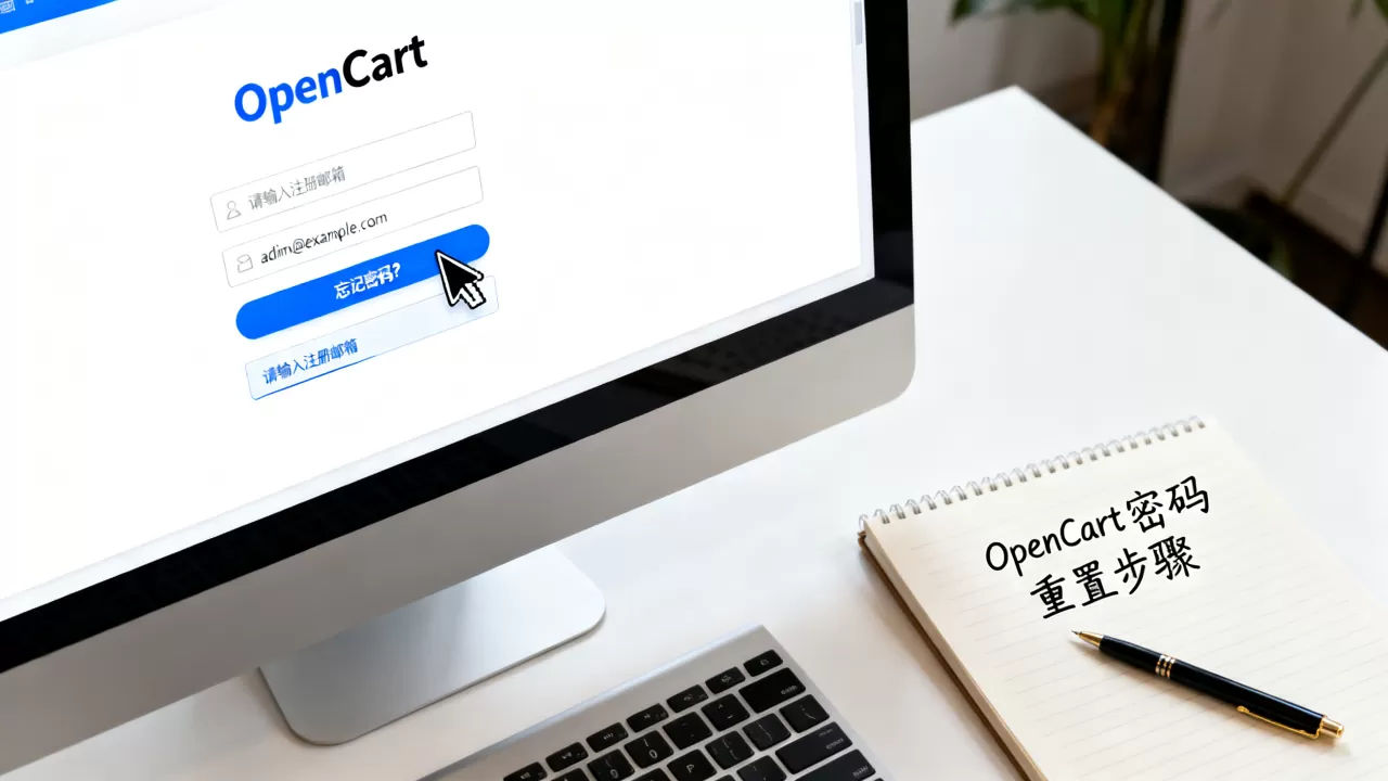 OpenCart后台密码忘了怎么办?如何重置管理员密码 OpenCart后台密码忘了怎么办?如何重置管理员密码