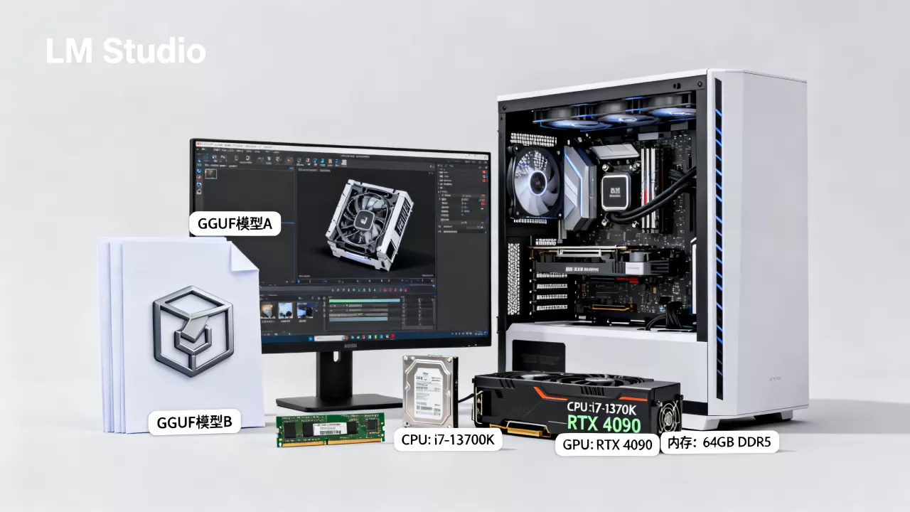 LM Studio的GGUF模型怎么选？如何根据硬件配置选择合适模型