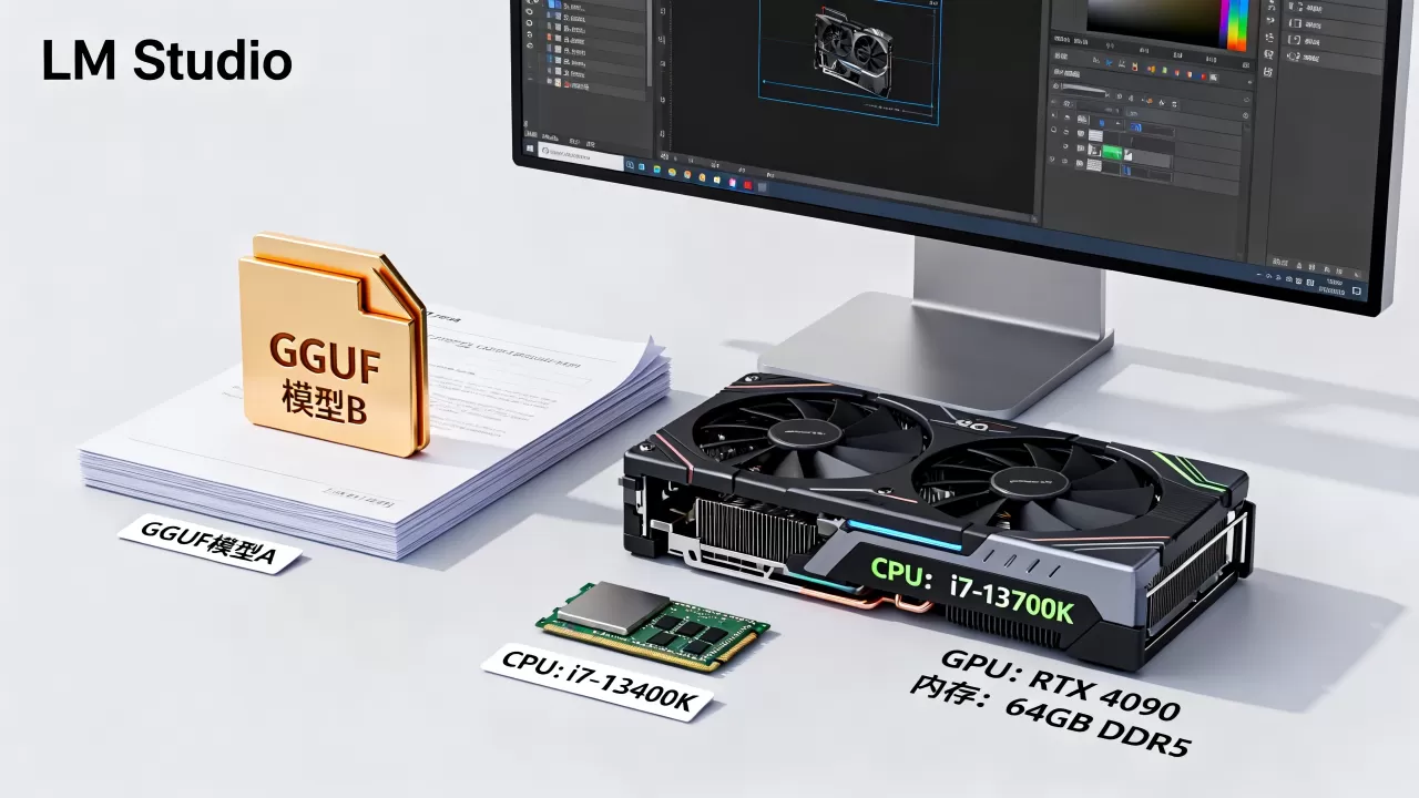 LM Studio的GGUF模型怎么选？如何根据硬件配置选择合适模型