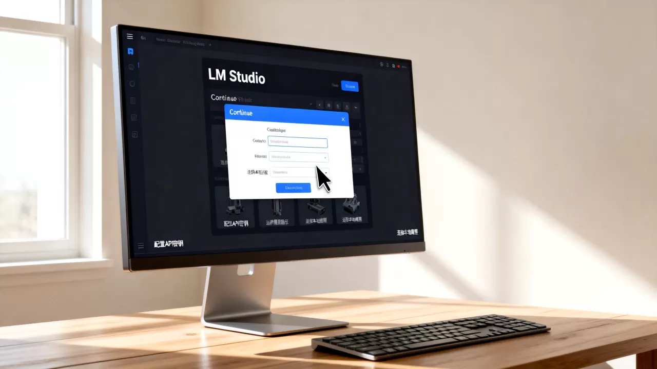 LM Studio怎么和Continue配合？Continue插件配置教程