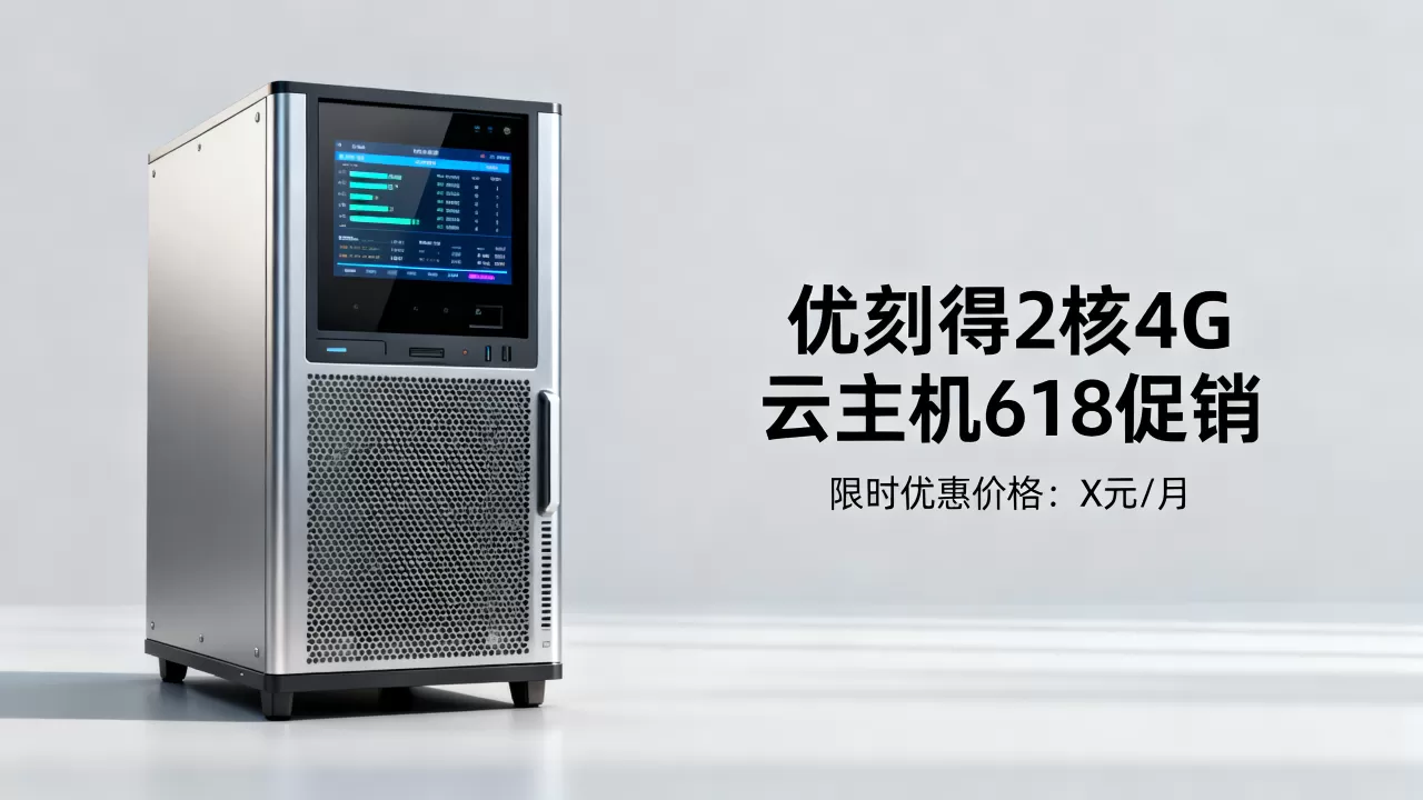 优刻得2核4G云主机618促销值得买吗？优刻得云主机价格是多少