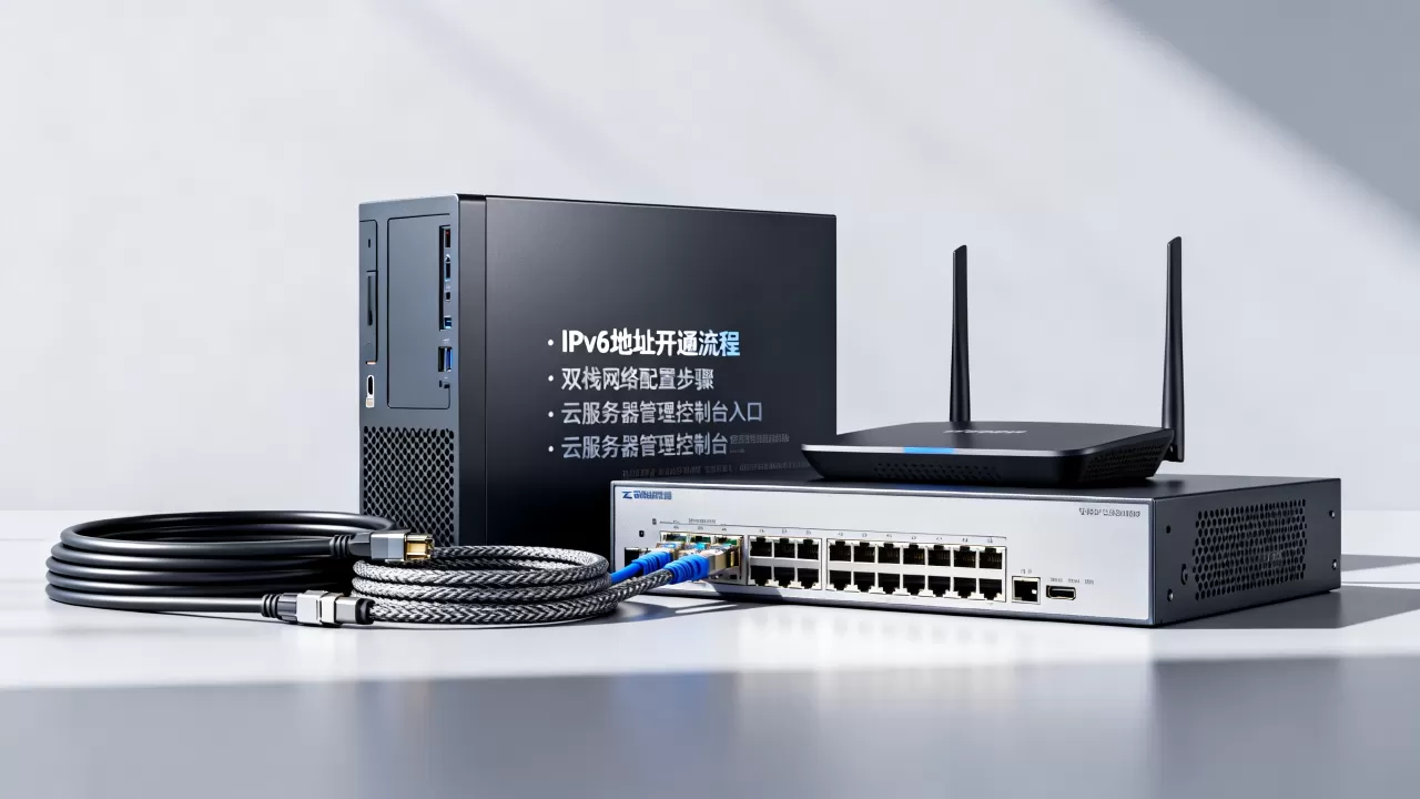 云服务器IPv6地址怎么开通使用？如何配置IPv6双栈网络