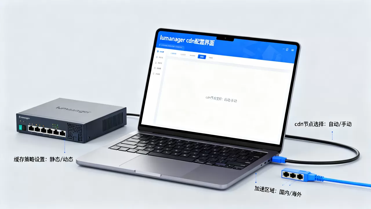 lumanager cdn怎么配置？lumanager cdn加速设置教程