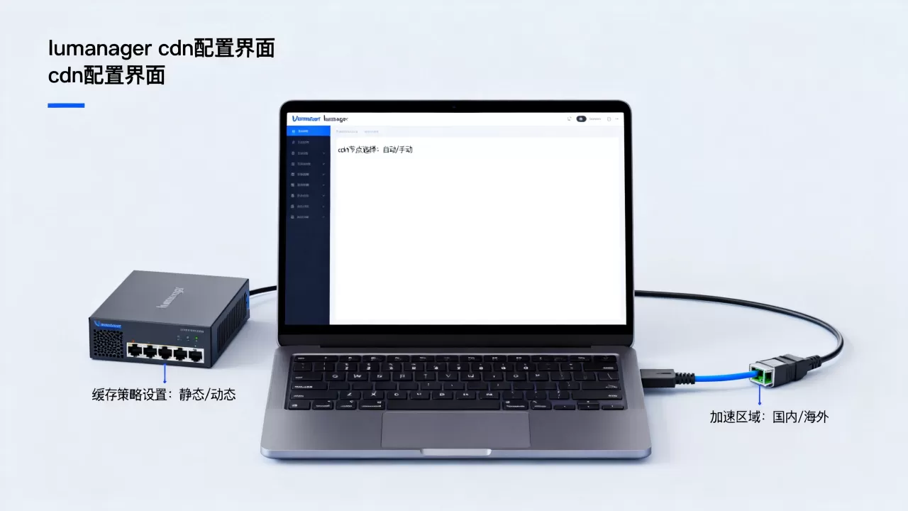 lumanager cdn怎么配置？lumanager cdn加速设置教程