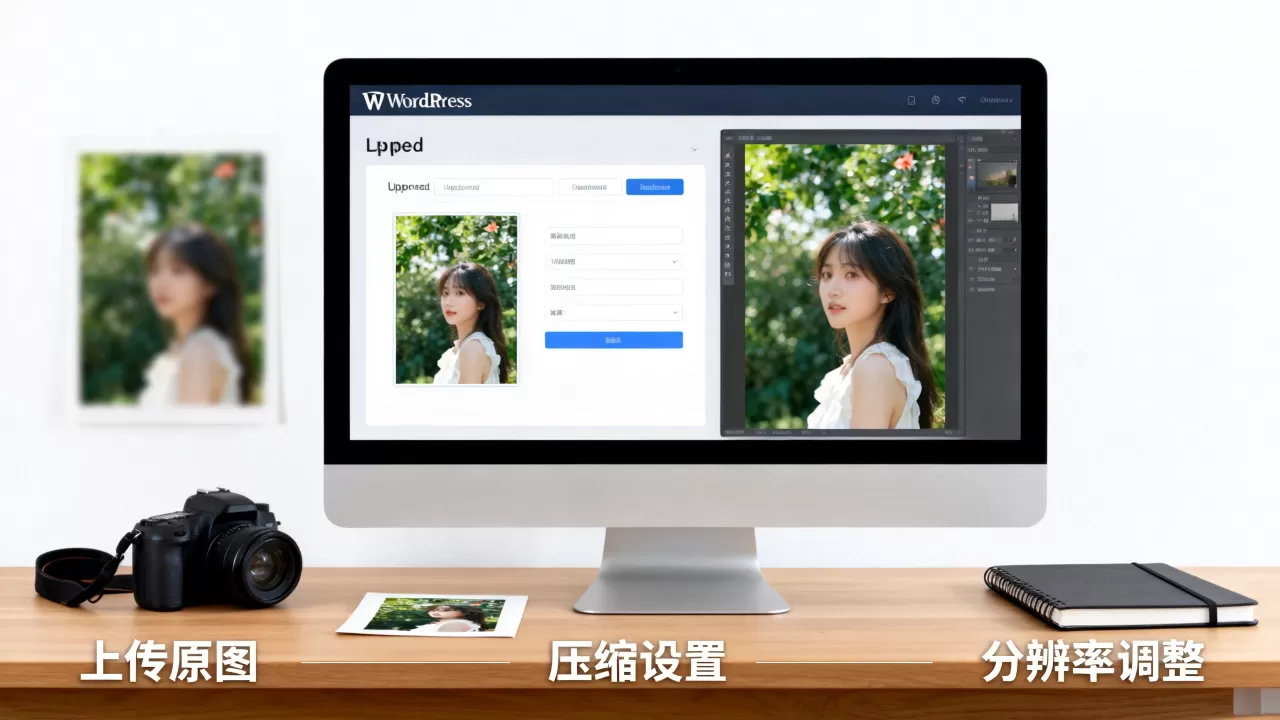 WordPress主题上传图片不清晰怎么办？WordPress图片上传模糊怎么解决