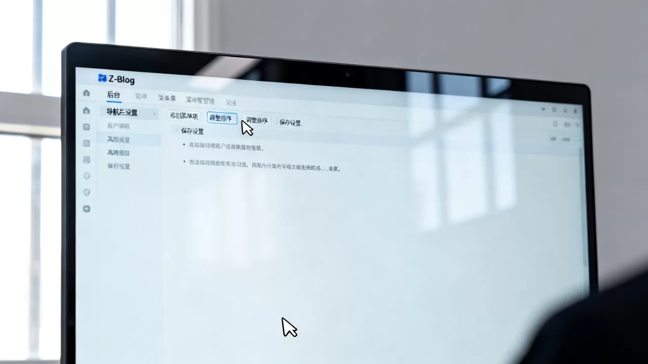 Z-Blog导航栏怎么设置?Z-Blog后台菜单管理教程 Z-Blog导航栏怎么设置?Z-Blog后台菜单管理教程