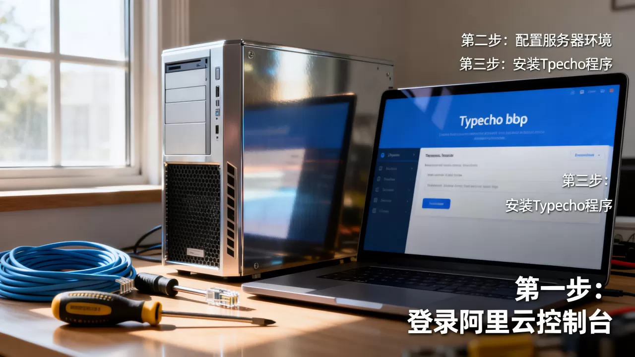 阿里云轻量服务器怎么搭建Typecho博客？