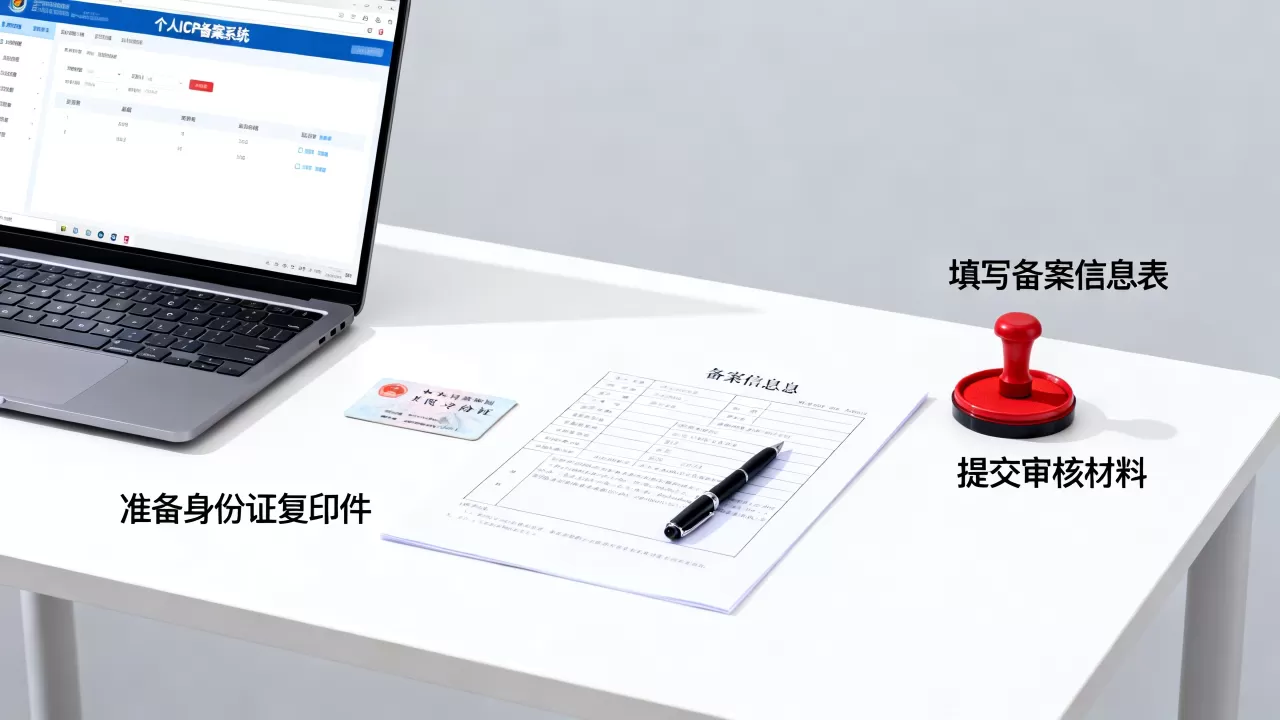 个人icp备案要多久？个人网站icp备案流程详解