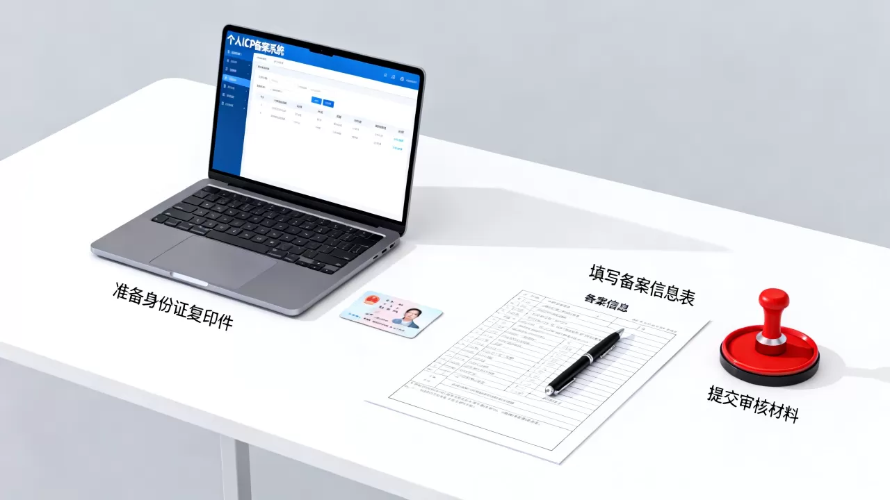 个人icp备案要多久？个人网站icp备案流程详解