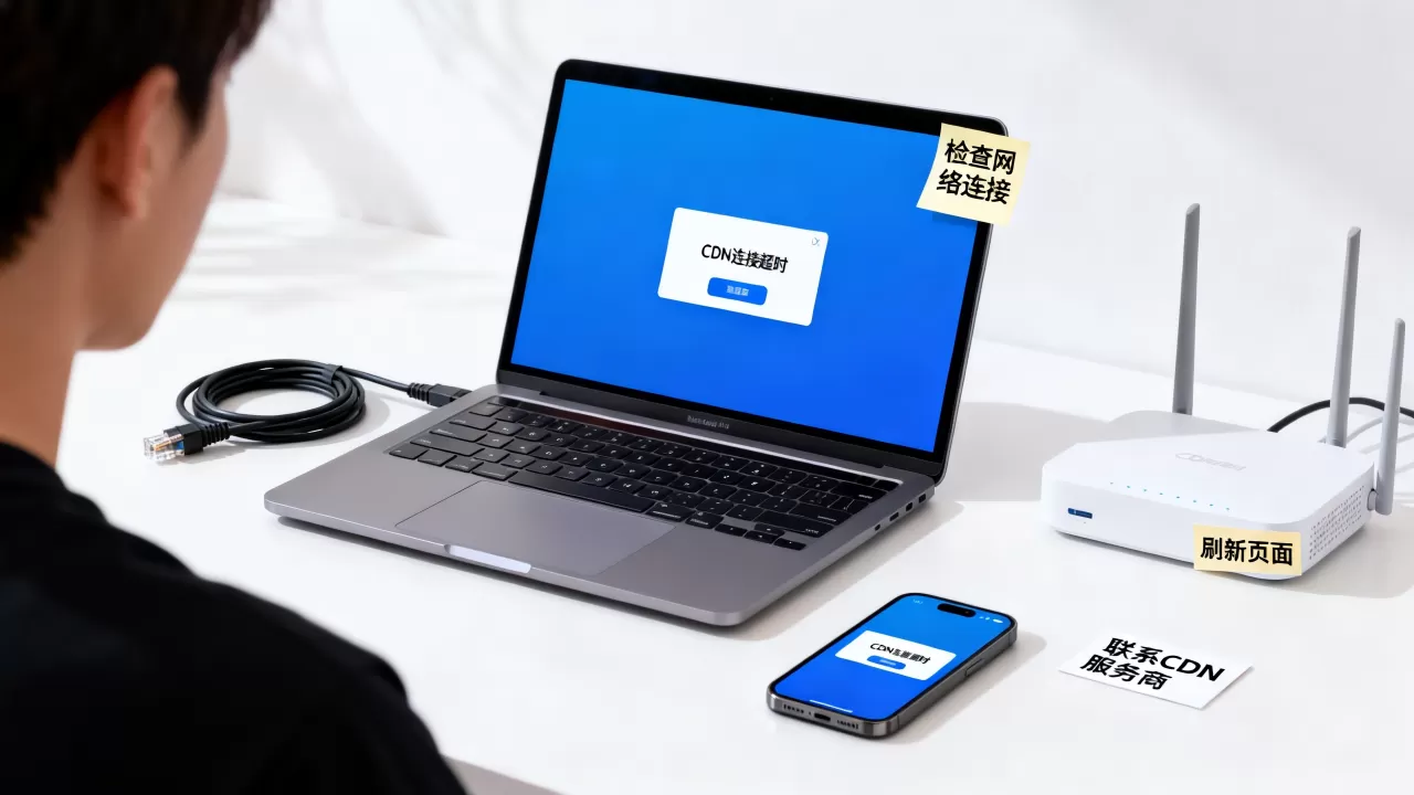 CDN连接超时怎么办？CDN连接超时解决方法