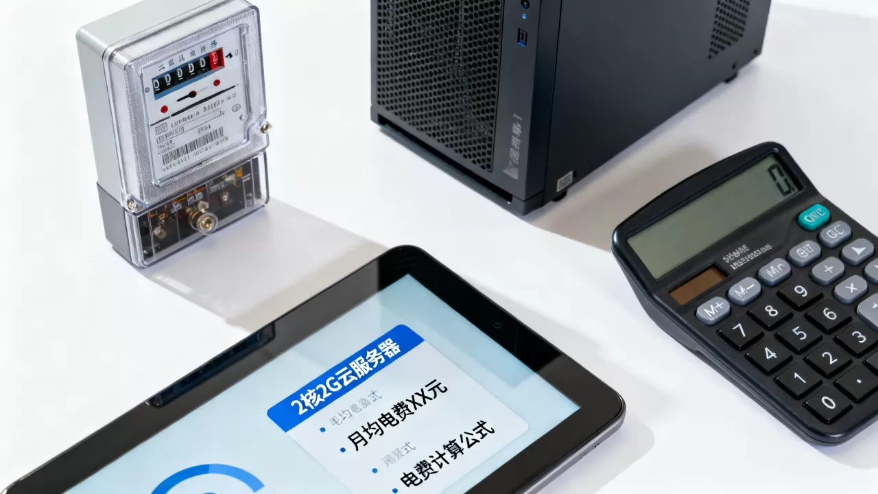 2核2G云服务器一个月电费多少？云服务器电费怎么算