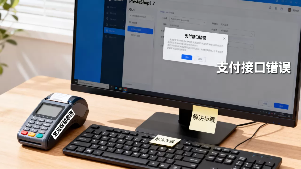 PrestaShop1.7付款错误怎么解决？常见支付接口报错原因