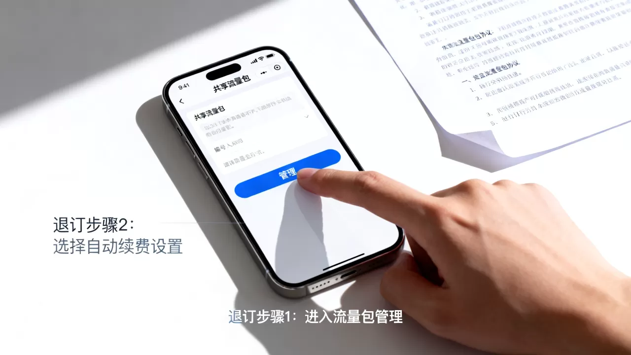 共享流量包怎么退订？如何取消自动续费