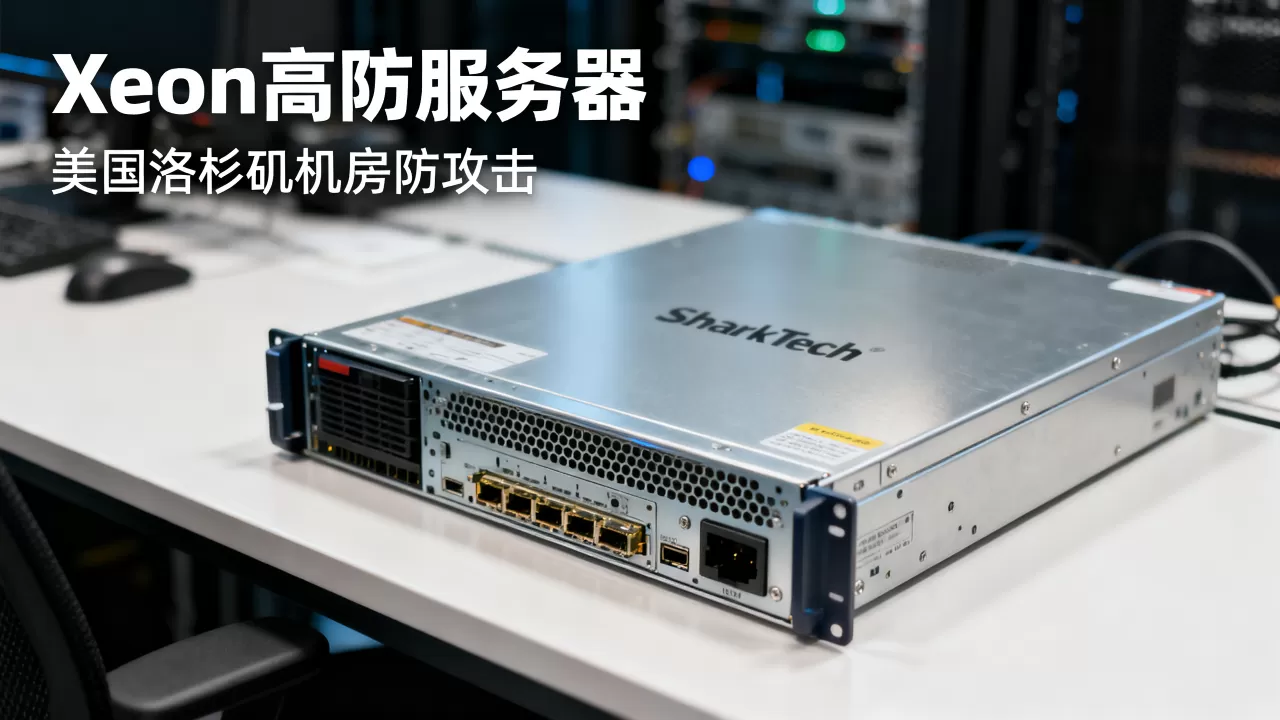 SharkTech新增Xeon高防服务器值得入手吗，美国洛杉矶机房防攻击