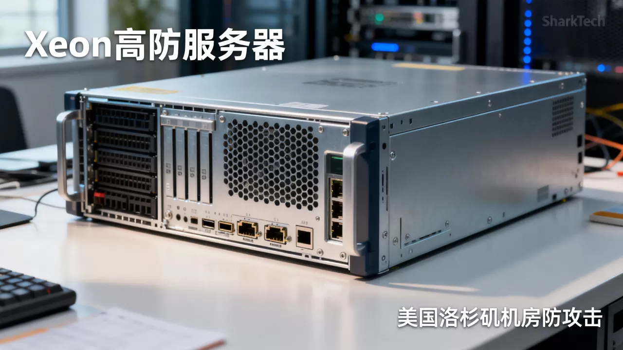 SharkTech新增Xeon高防服务器值得入手吗，美国洛杉矶机房防攻击