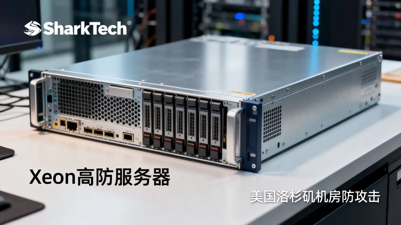 SharkTech新增Xeon高防服务器值得入手吗，美国洛杉矶机房防攻击