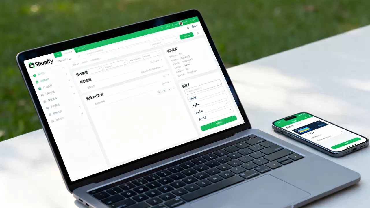 Shopify修改套餐支付怎么操作？如何更换支付方式