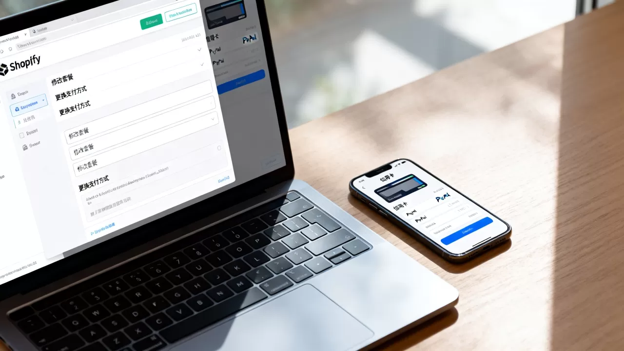 Shopify修改套餐支付怎么操作？如何更换支付方式
