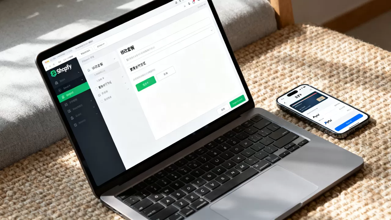 Shopify修改套餐支付怎么操作？如何更换支付方式