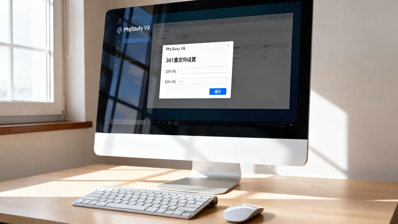 phpStudy V8怎么设置301全站跳转？phpstudy301跳转设置教程