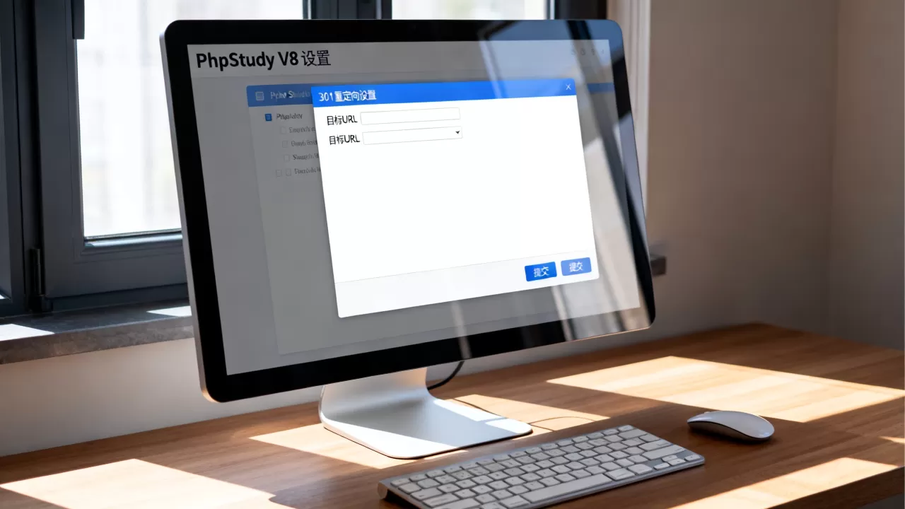 phpStudy V8怎么设置301全站跳转？phpstudy301跳转设置教程