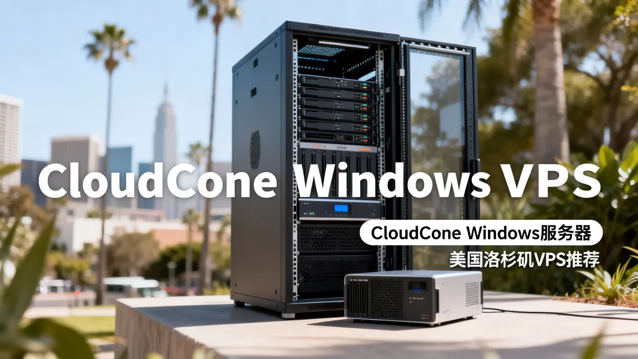 CloudCone Windows服务器多少钱？美国洛杉矶VPS推荐