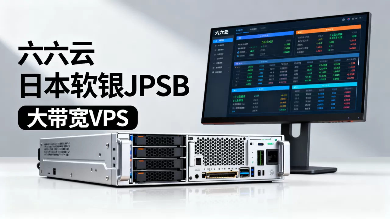 六六云日本软银JPSB大带宽VPS测评如何？日本VPS推荐哪家稳定