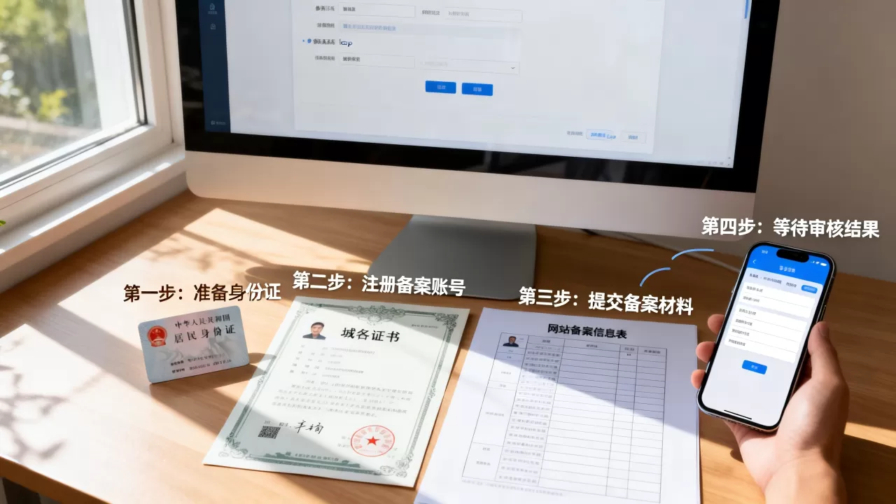 个人icp备案怎么办理？个人网站icp备案流程及费用