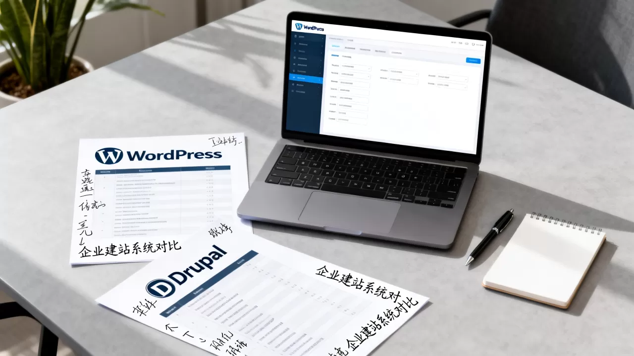 WordPress与Drupal哪个更好？如何选择适合的企业建站系统