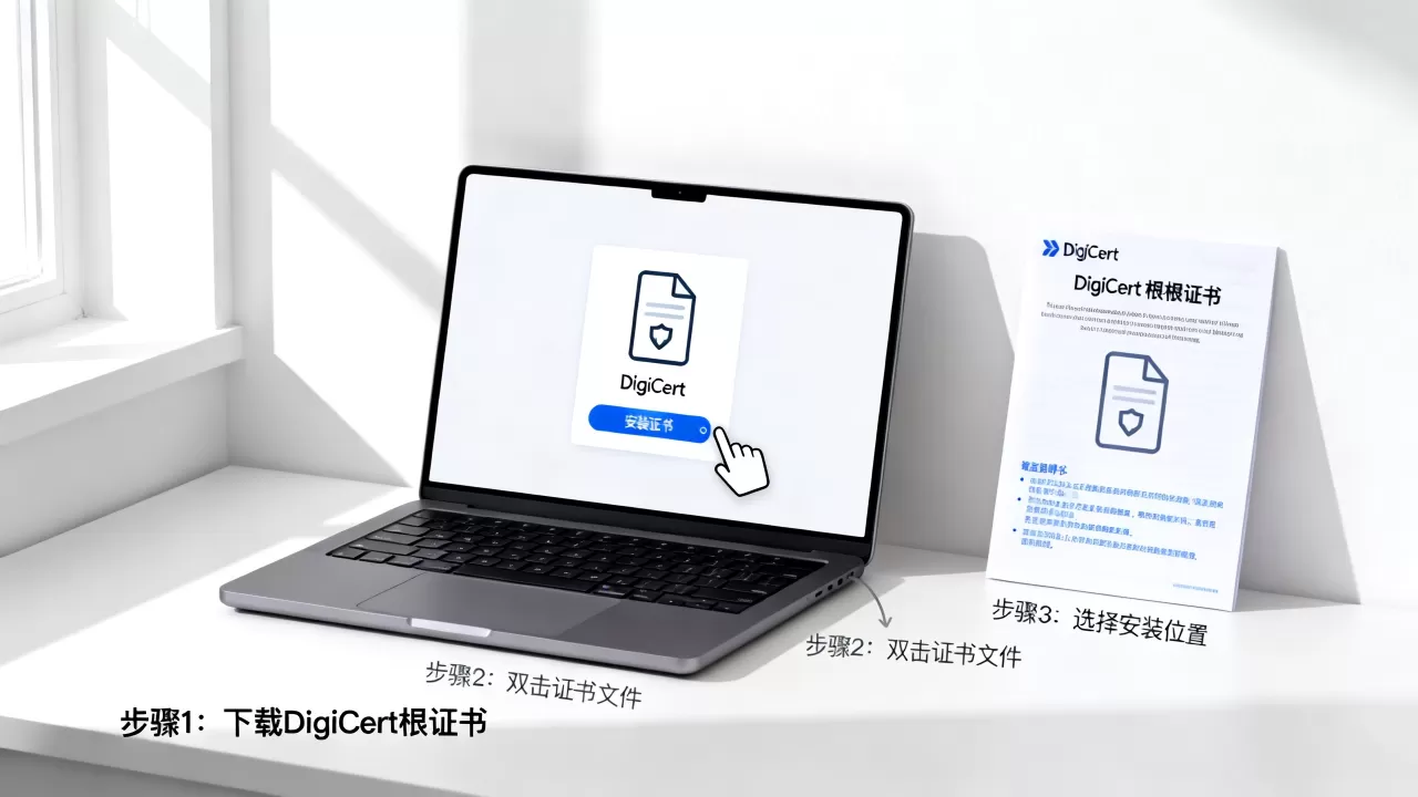 CC如何安装DigiCert根证书？安装失败怎么解决
