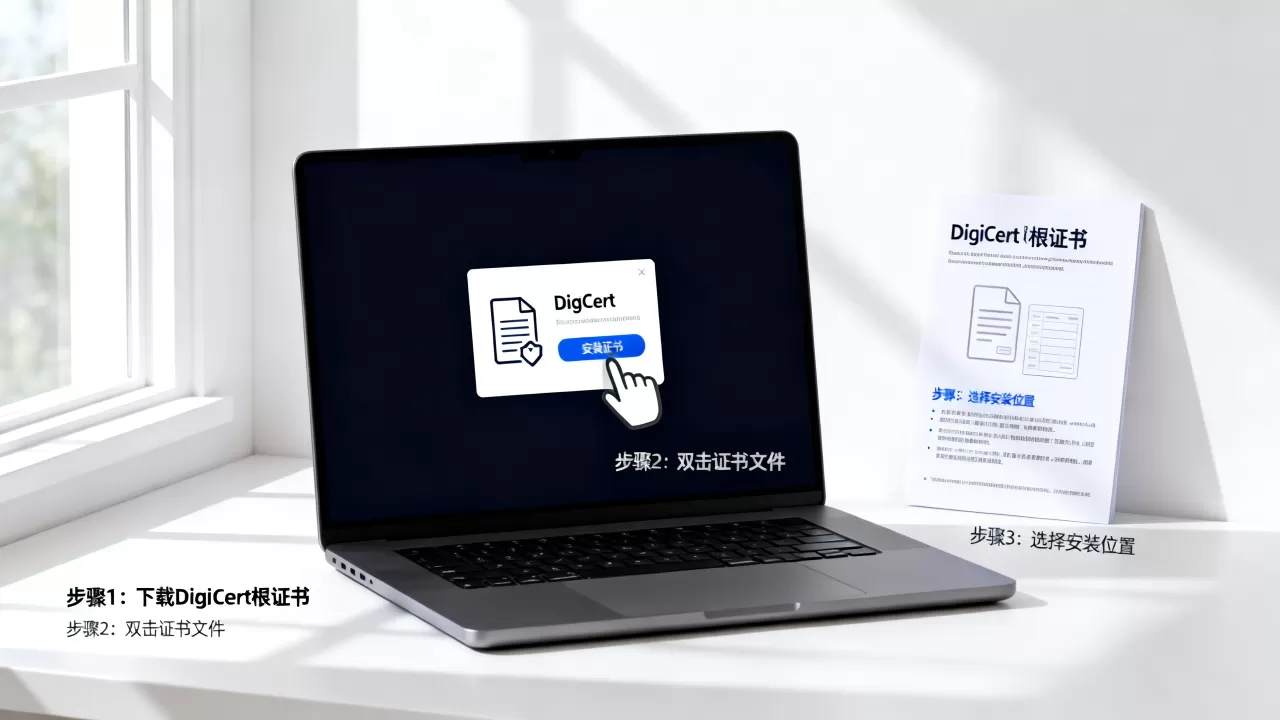 CC如何安装DigiCert根证书？安装失败怎么解决