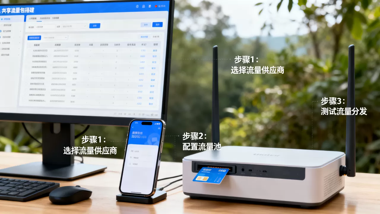 共享流量包怎么搭建？共享流量包搭建教程