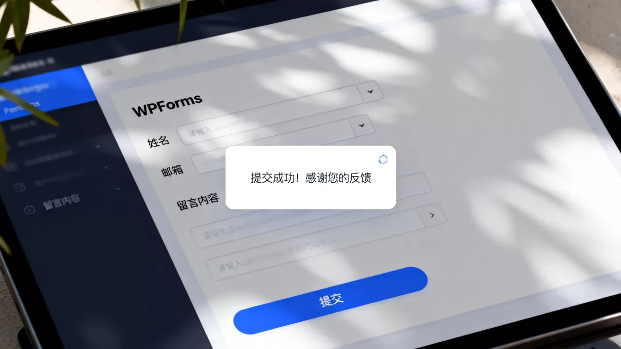 WPForms表单确认怎么设置?如何自定义提交成功提示 WPForms表单确认怎么设置?如何自定义提交成功提示