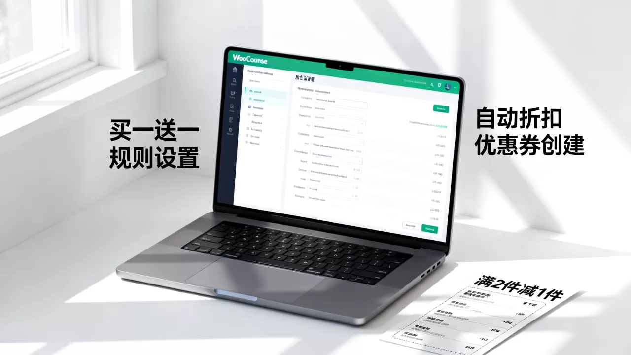 WooCommerce买一送一怎么设置？如何创建自动折扣优惠券