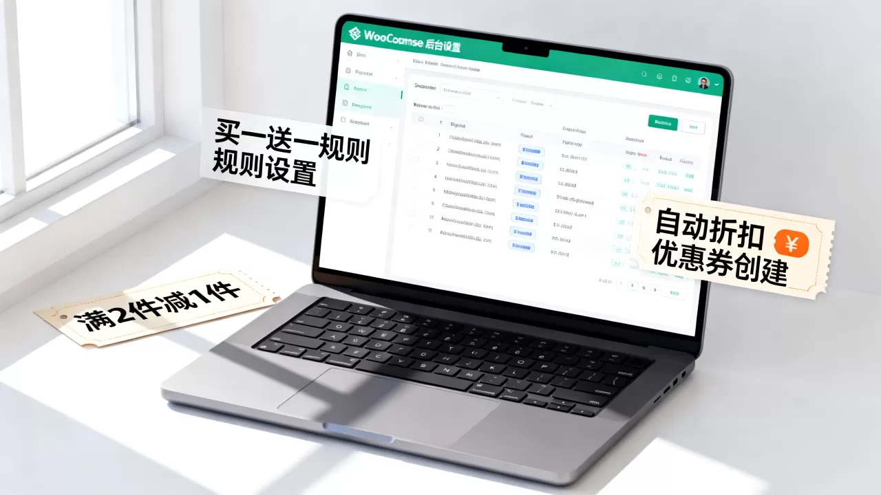 WooCommerce买一送一怎么设置？如何创建自动折扣优惠券