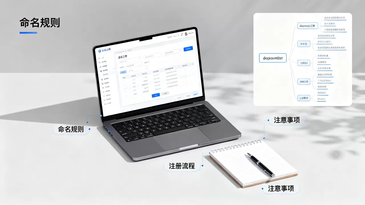 域名命名规则是什么？域名注册流程及注意事项