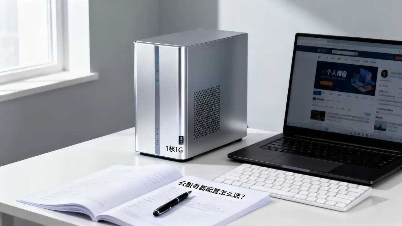 1核1G云服务器搭建个人博客够用吗？云服务器配置怎么选