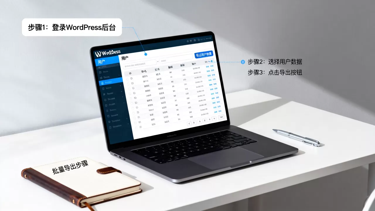 如何导出WordPress网站用户数据?WordPress用户数据怎么批量导出 如何导出WordPress网站用户数据?WordPress用户数据怎么批量导出