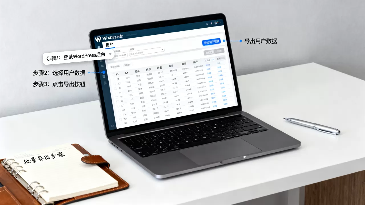 如何导出WordPress网站用户数据?WordPress用户数据怎么批量导出 如何导出WordPress网站用户数据?WordPress用户数据怎么批量导出