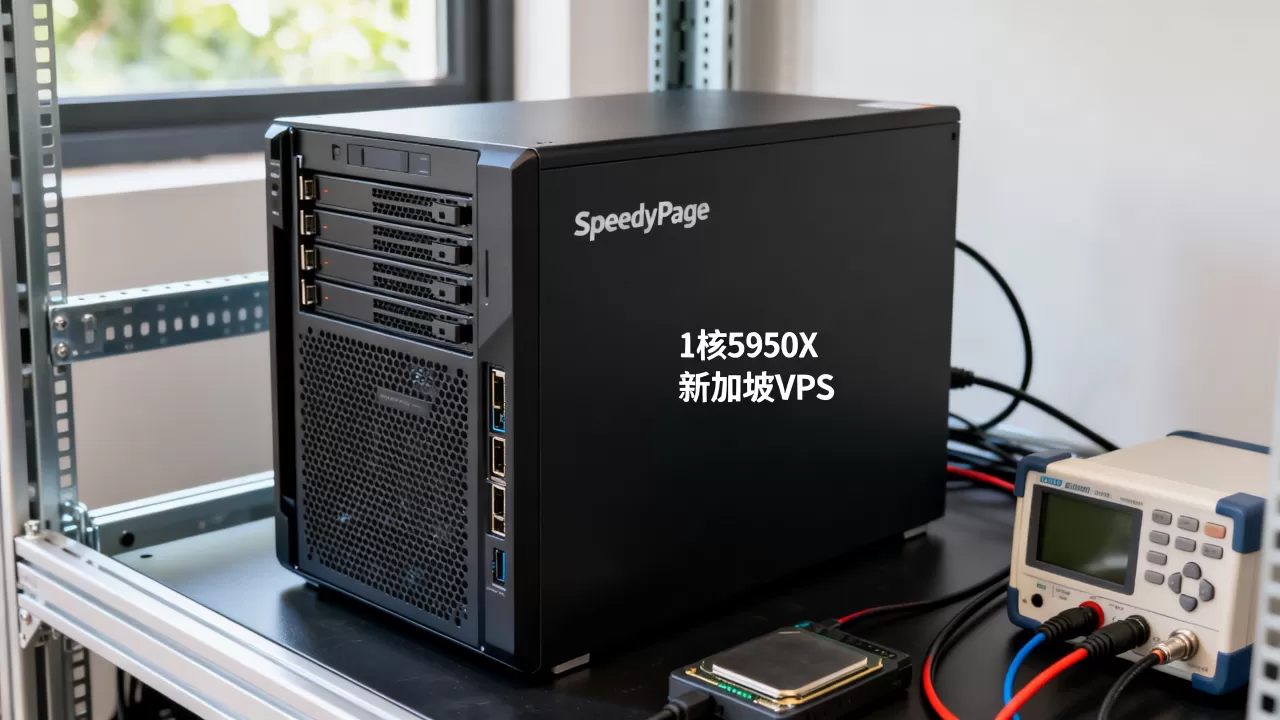 SpeedyPage新加坡VPS性能如何?1核5950X测评 SpeedyPage新加坡VPS性能如何?1核5950X测评