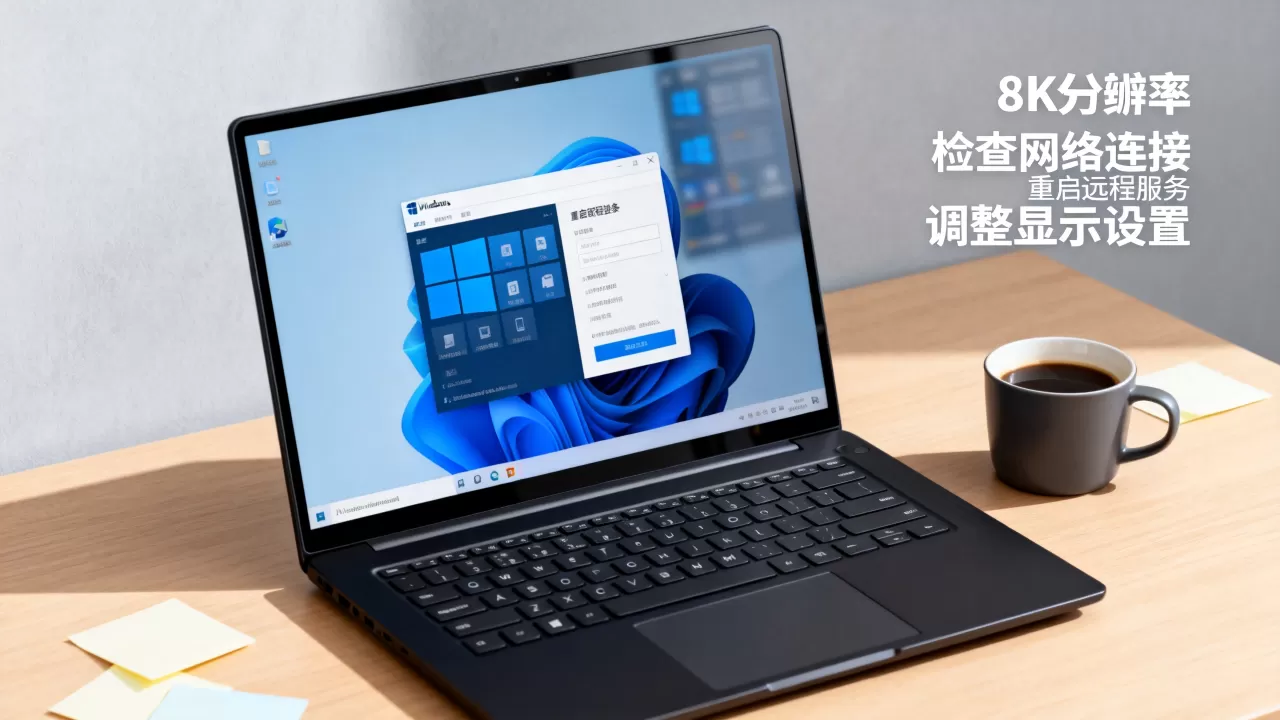 远程登录Windows服务器无法显示桌面怎么办？远程桌面连接黑屏解决方法