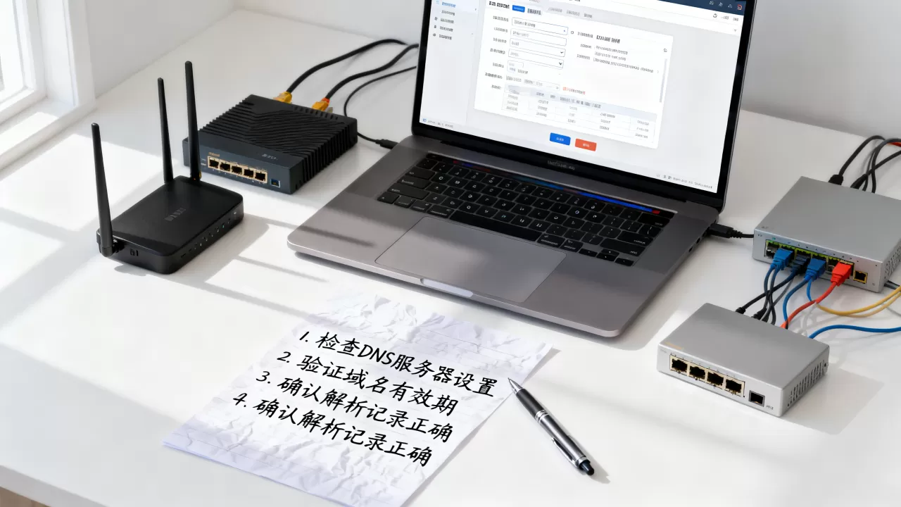 域名解析不成功怎么办？域名解析失败排查教程