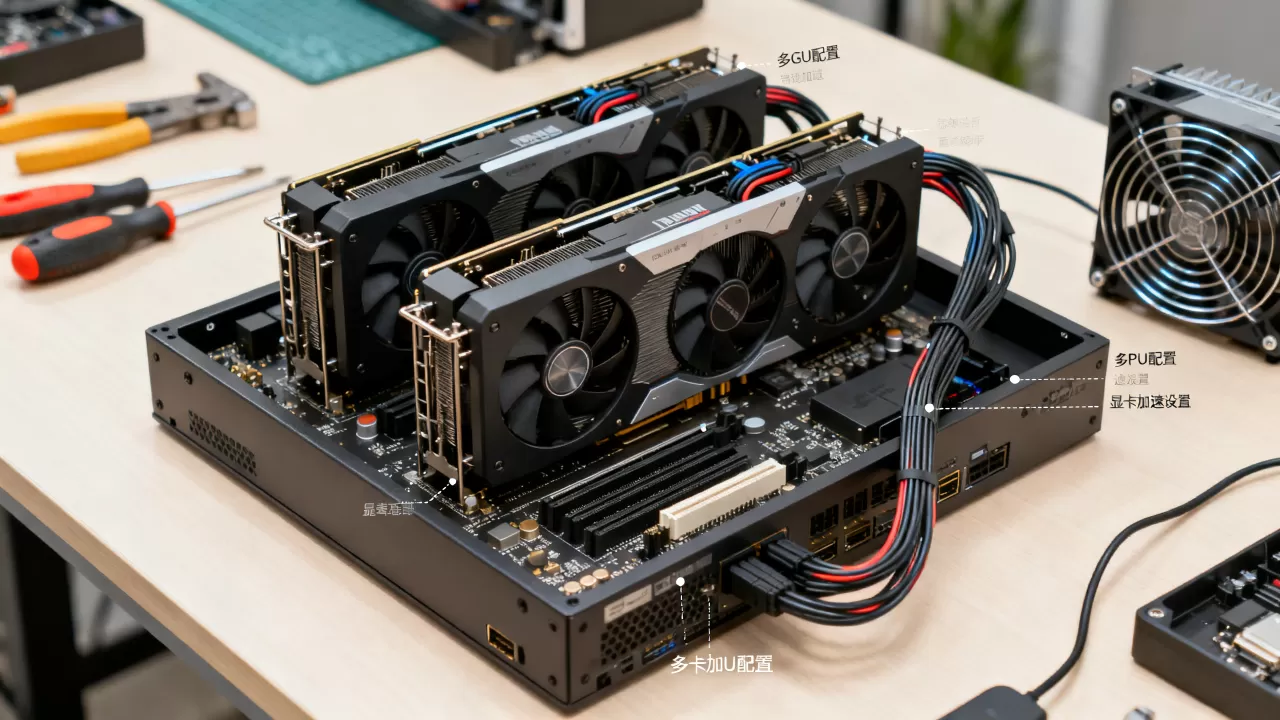Ollama怎么配置多GPU？如何设置多显卡加速