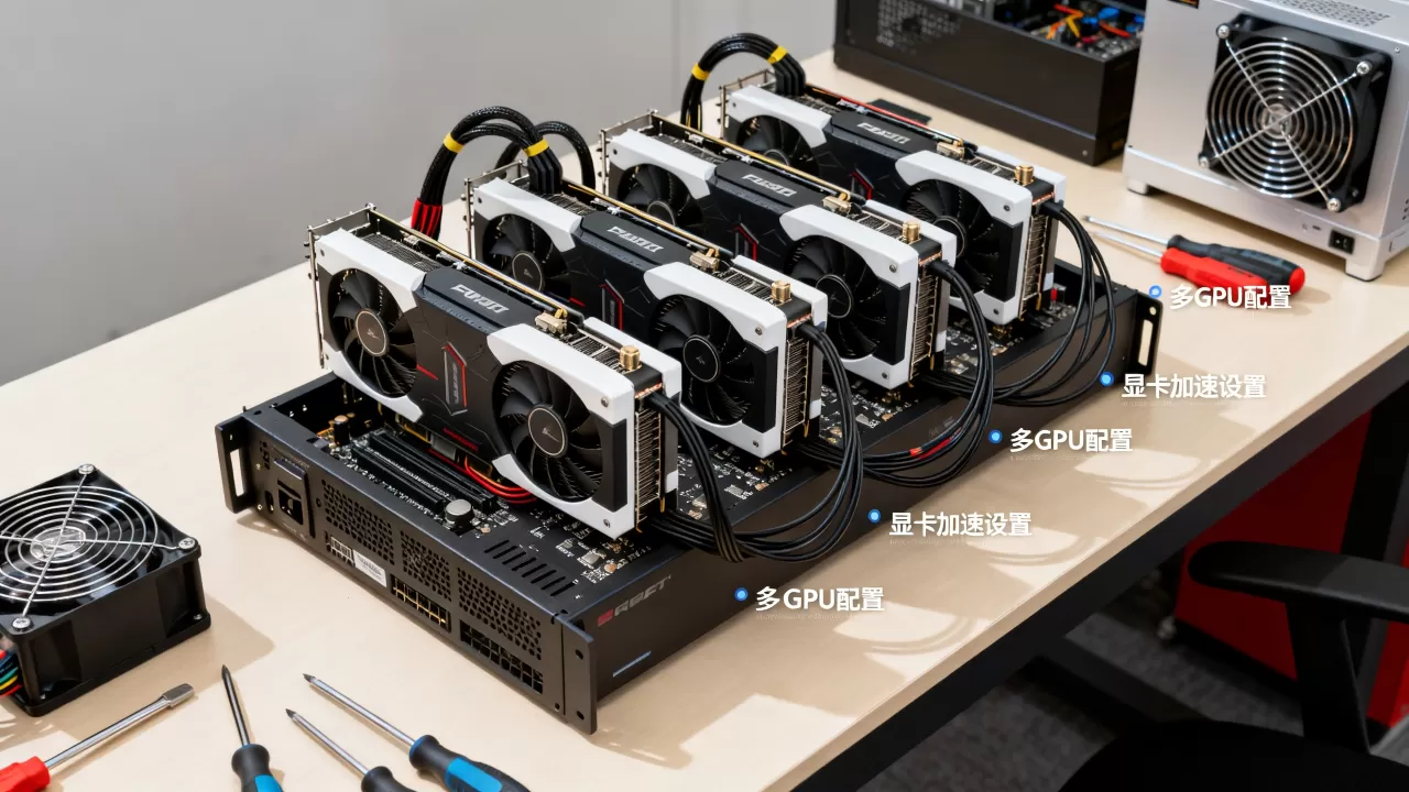 Ollama怎么配置多GPU？如何设置多显卡加速