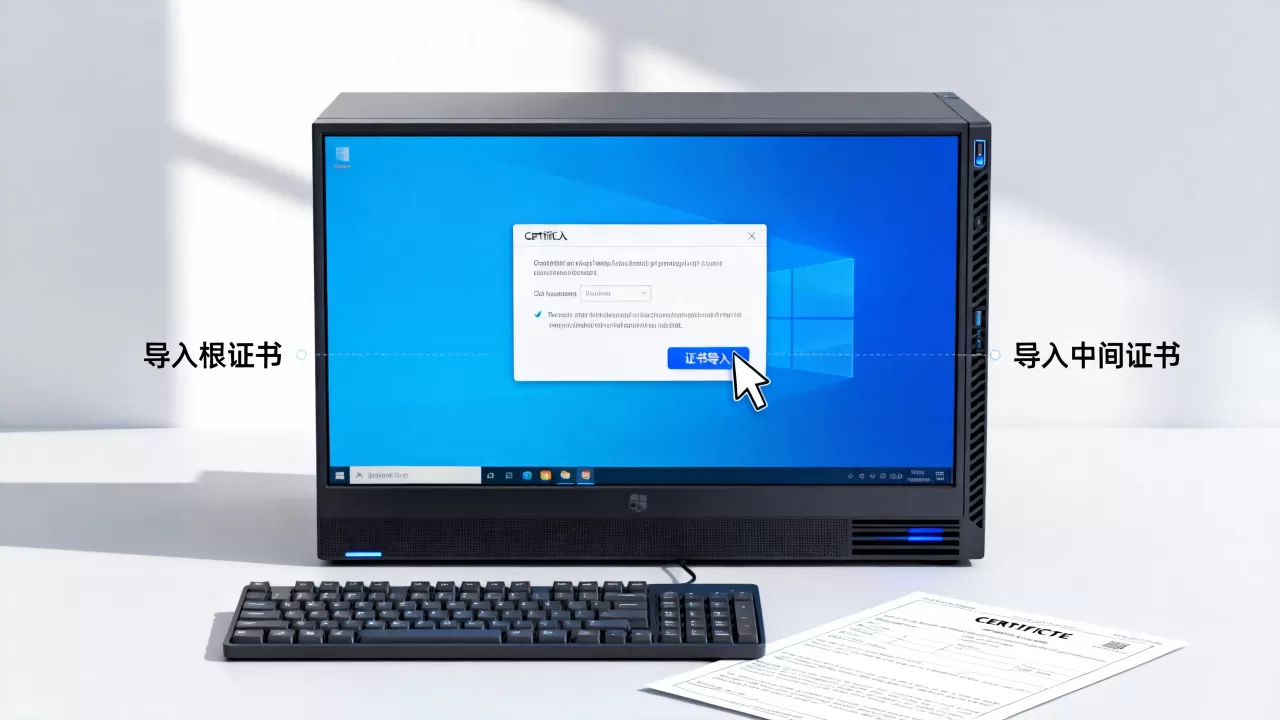 Windows服务器怎么导入根证书和中间证书,Windows服务器导入根证书和中间证书教程 Windows服务器怎么导入根证书和中间证书,Windows服务器导入根证书和中间证书教程