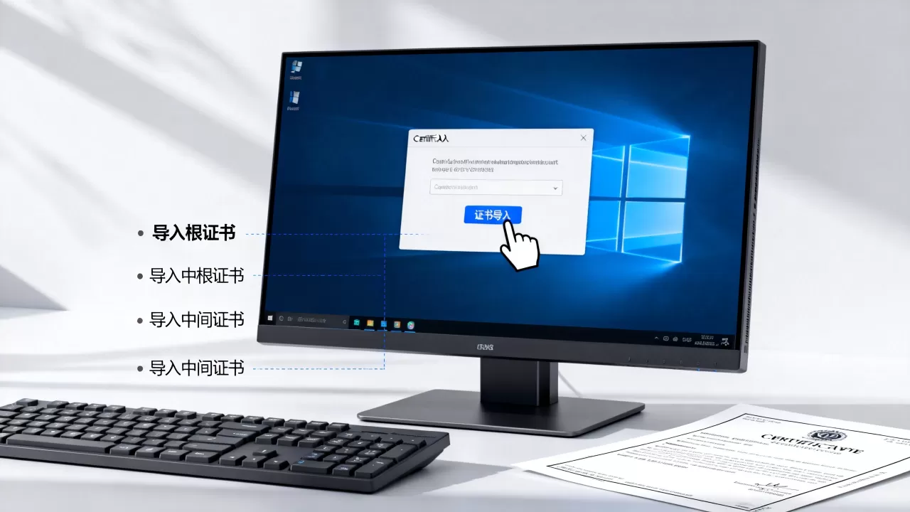 Windows服务器怎么导入根证书和中间证书,Windows服务器导入根证书和中间证书教程 Windows服务器怎么导入根证书和中间证书,Windows服务器导入根证书和中间证书教程