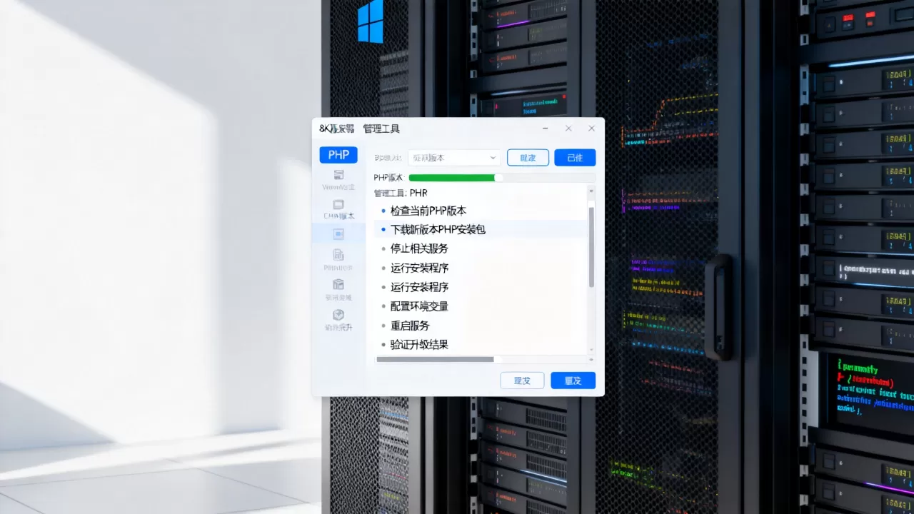 Windows服务器PHP版本怎么升级？升级步骤详解