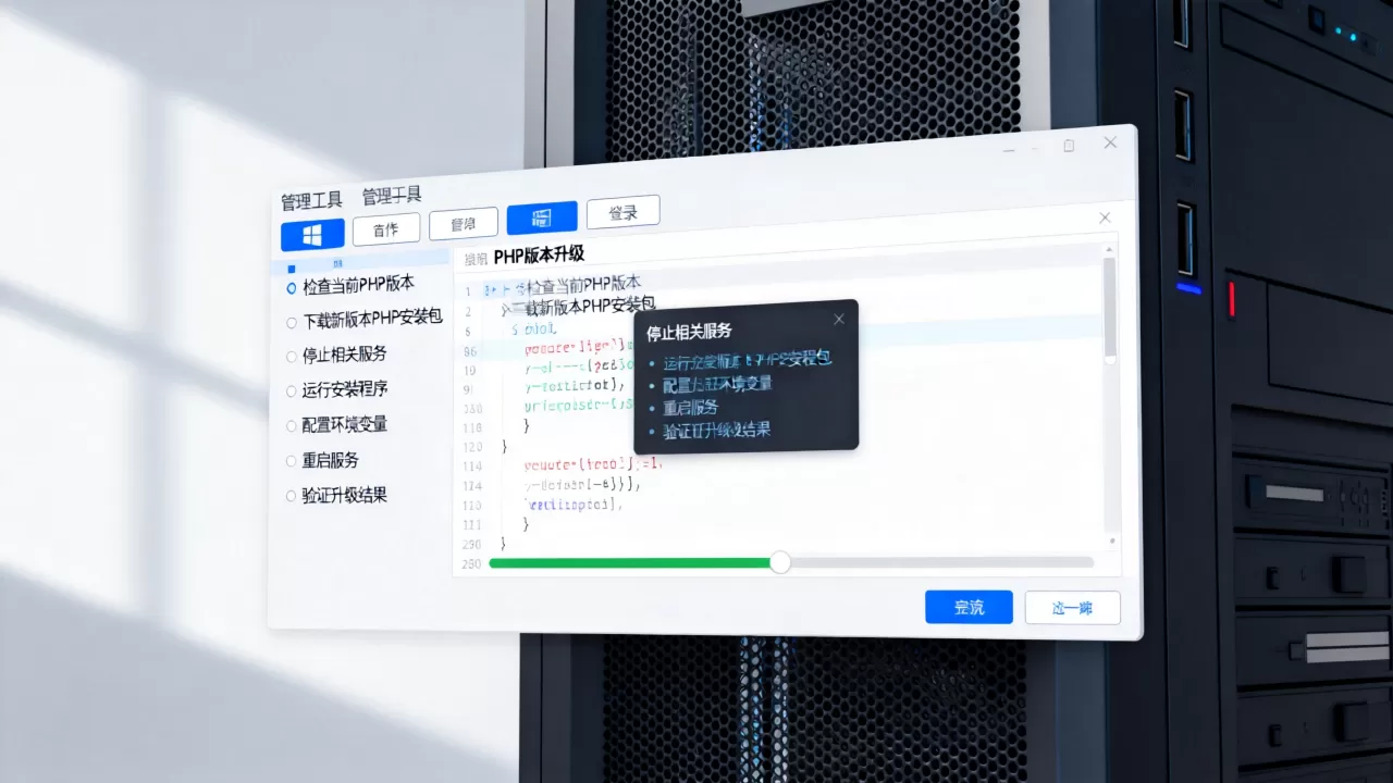 Windows服务器PHP版本怎么升级？升级步骤详解