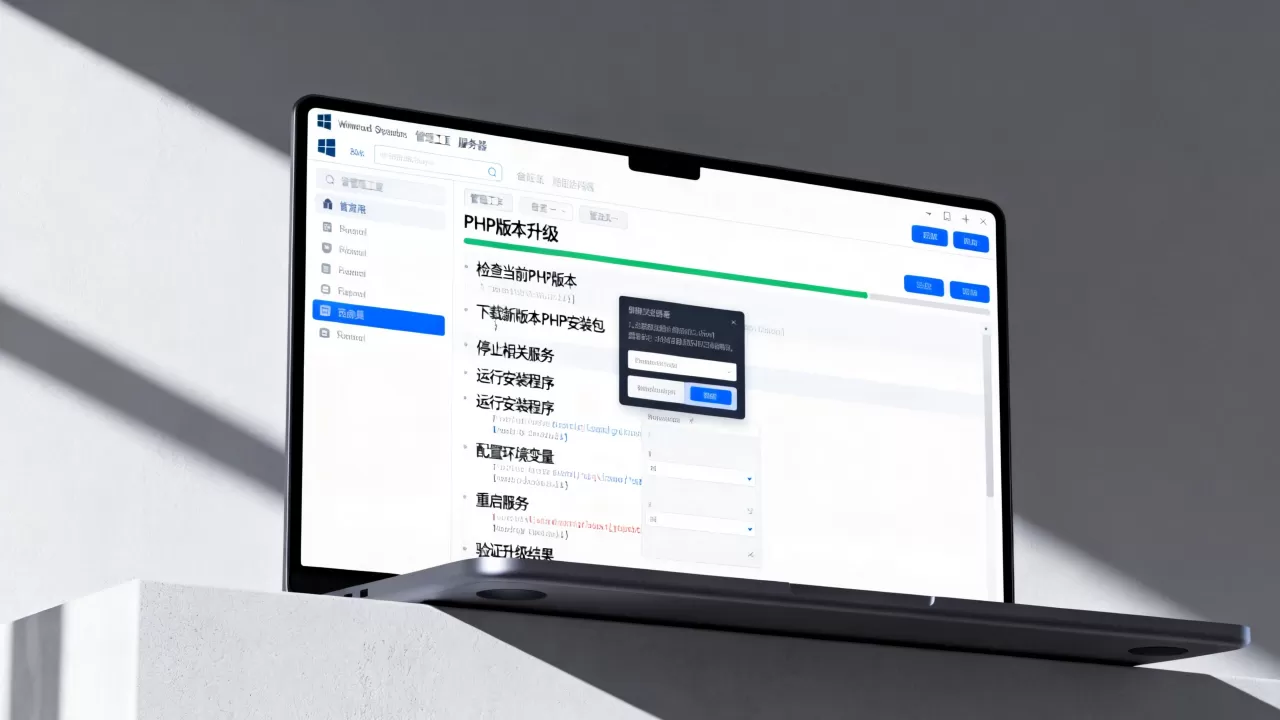 Windows服务器PHP版本怎么升级？升级步骤详解